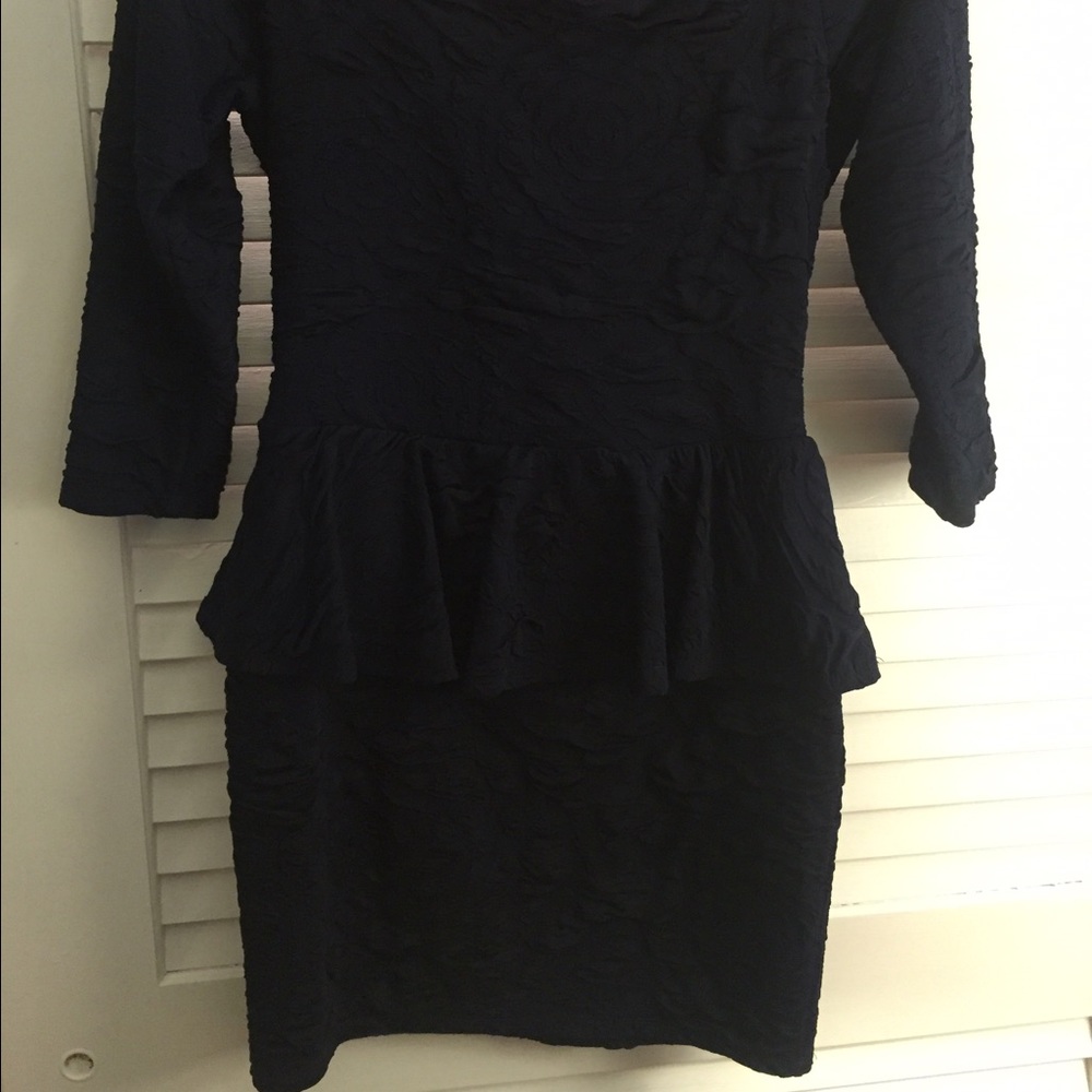 Arden b peplum dress